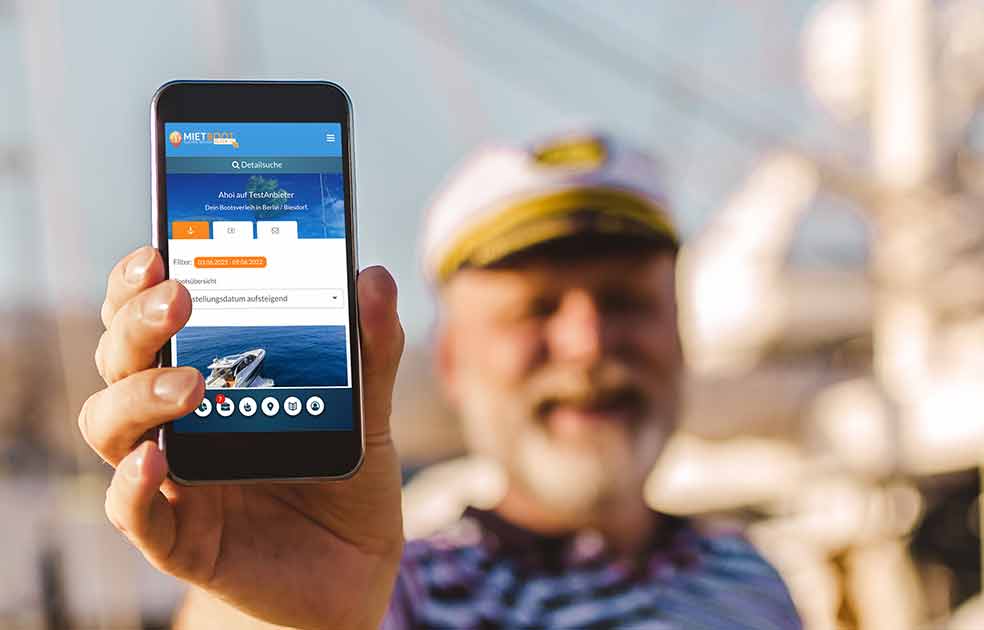 Online Buchungssystem für Bootsverleiher